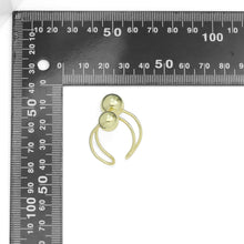 Load image into Gallery viewer, Gold Ball Wrap Line Adjustable Ring, Sku#LD561