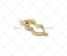 Load image into Gallery viewer, CZ  Lip Connector, Sku#LK529