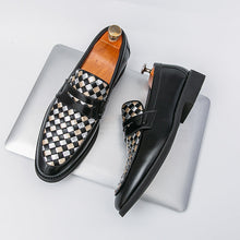 Load image into Gallery viewer, Men's Pointed-Toe Leather Dress Shoes - Business Casual Formal Footwear