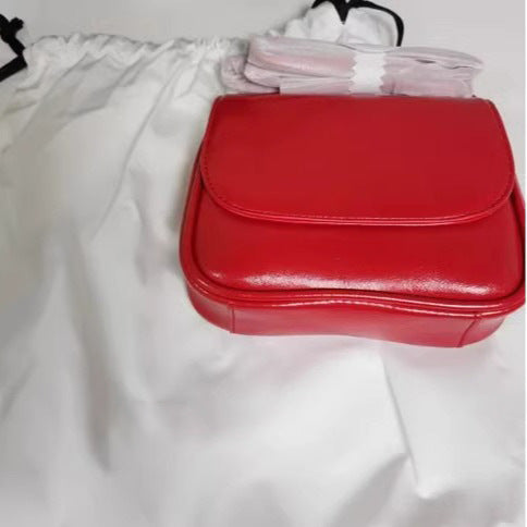 Retro Cookie-Shaped Crossbody Bag - Women's PU Leather Shoulder Bag | Sarah Express