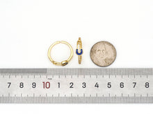 Load image into Gallery viewer, Enamel Safety Pin Adjustable Ring,X280