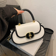 Load image into Gallery viewer, Premium Retro Matte Mini Round Crossbody Bag – PU Leather Oval Shoulder Bag