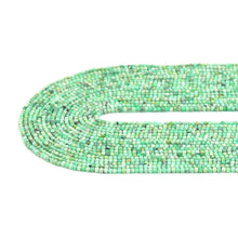 Load image into Gallery viewer, 2.5mm Genuine Variscite Faceted Cube Beads, Sku#U1934