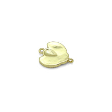 Load image into Gallery viewer, Gold Red Enamel Ladybug  Coonector Charm Pendant, Sku#LK1024