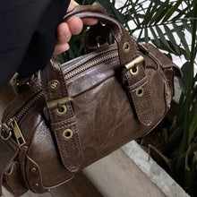 Load image into Gallery viewer, Crossbody Handbag – Patchwork Polyester Shoulder Bag
