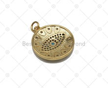 Load image into Gallery viewer, CZ Evil Eye Charm, Sku#L638
