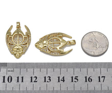 Load image into Gallery viewer, Gold Egyptian Mask Charm, Sku#LX94
