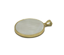 Load image into Gallery viewer, Mother of Pearl Sun Moon Lucky Round Charm, Sku#LX82