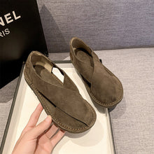 Load image into Gallery viewer, Women's Slip-On Roman Fisherman Sandals | Round Toe Retro Sandals