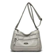 Load image into Gallery viewer, Women's Lightweight Soft PU Crossbody Shoulder Bag – Adjustable Strap, Multi-Color