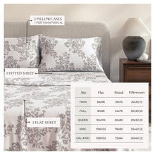 Load image into Gallery viewer, Turkish Cotton Flannel Sheet - Belle Collection