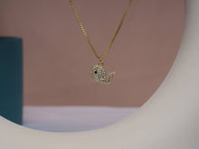 Load image into Gallery viewer, CZ Whale Charm, Sku#LK614