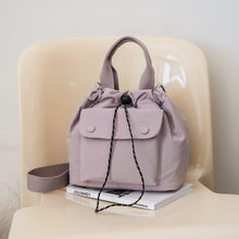 Load image into Gallery viewer, Women's Lightweight Oxford Cloth Shoulder Bag - Versatile Everyday Bucket Bag