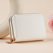 Load image into Gallery viewer, Women's PU Leather Clutch Wallet – Dual Zipper &amp; Multiple Card Slots