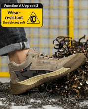 Load image into Gallery viewer, Men's Steel Toe Safety Shoes – Insulated, Puncture-Resistant Work Boots