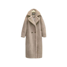 Load image into Gallery viewer, Womens Long Cashmere-Like Coat