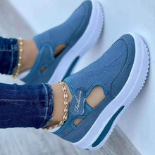 Load image into Gallery viewer, Women's Breathable Mesh Sneakers | Velcro Comfort Walking Shoes | Memory Foam Insole