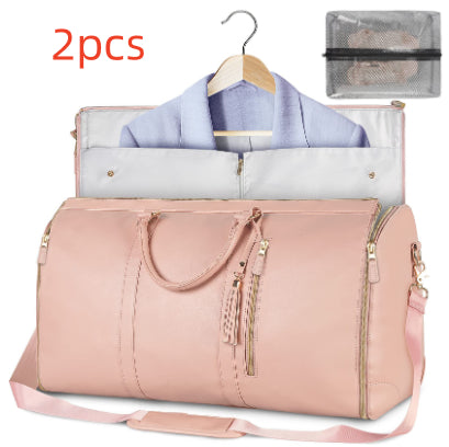 Women's Large Capacity Waterproof Travel Duffle Bag – Foldable Weekender Tote | Sarah Express