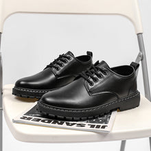 Load image into Gallery viewer, Men's Waterproof Low-Top Boots | Chunky Sole Lace-Up Casual Boots