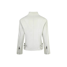 Load image into Gallery viewer, Plus-size Womens Slim-fit Stand-up Collar Jacket
