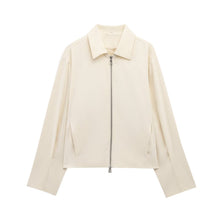 Load image into Gallery viewer, European And American-style Lapel Long-sleeve Zip-up Baseball Uniform Jacket