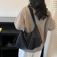Load image into Gallery viewer, Women's Premium PU Leather Crossbody Bag - Minimalist Urban Style Shoulder Bag with Adjustable Strap