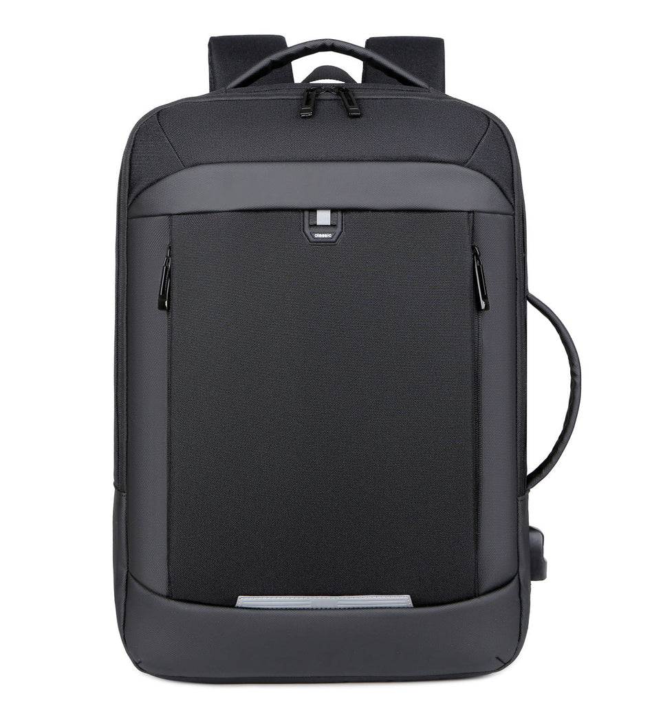 Breathable Laptop Backpack – Expandable 20-35L Oxford Fabric Travel & School Bag
