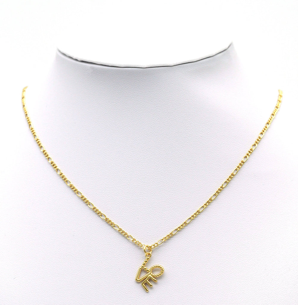 Gold Love Charm, Sku#L662