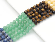Load image into Gallery viewer, Genuine Chakra Round Smooth Beads, 8mm/10mm, Sku#U1442