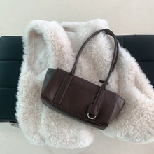 Load image into Gallery viewer, Retro Large Capacity PU Leather Underarm Bag for Women | Vegan Leather Shoulder Bag with Zipper Pockets