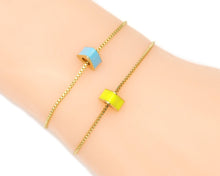 Load image into Gallery viewer, Enamel Triangle Spacer Beads, Sku#G431