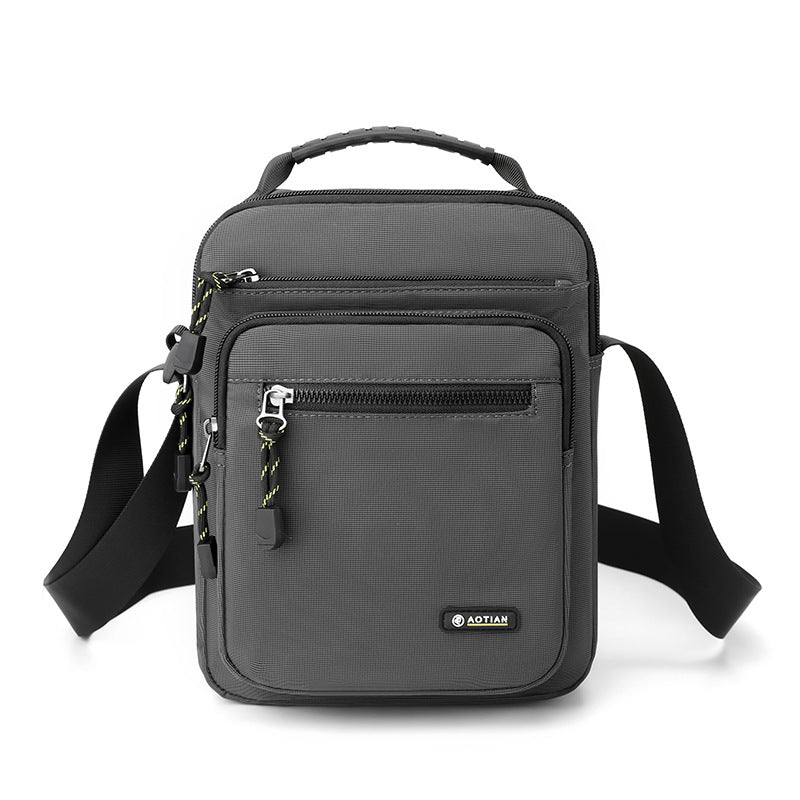 Men's Crossbody Shoulder Bag - Business Casual Tote - Oxford Cloth Messenger Bag