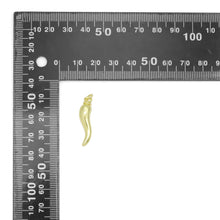 Load image into Gallery viewer, Gold Chili Shape Charm Pendant, Sku#LK1063