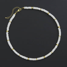 Load image into Gallery viewer, Tridacna Stone Necklace, EF548