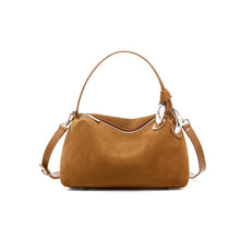 Load image into Gallery viewer, Women's Large Capacity Genuine Leather Tote Bag - Commuter Shoulder Bag with Multiple Compartments