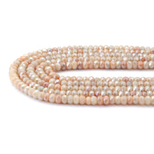 Load image into Gallery viewer, Mystic Pink Aventurine Rondelle Faceted Beads, Sku#U1789