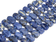 Load image into Gallery viewer, High Quality Natural Sodalite Rectangle Faceted Beads, Natur