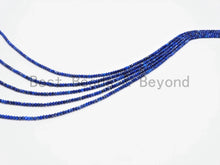 Load image into Gallery viewer, High Quality Natural Lapis Faceted Rondelle Beads,2x3mm bead