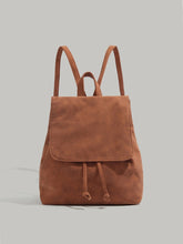 Load image into Gallery viewer, Retro Soft-Leather Tote Bag Minimalist Style | Brown &amp; Pink