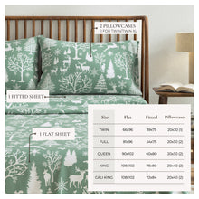 Load image into Gallery viewer, Turkish Cotton Flannel Sheet - Lakeview Collection