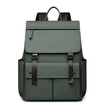 Load image into Gallery viewer, Men's Waterproof Nylon Backpack - Large Capacity Travel Backpack with Curved Shoulder Straps