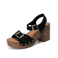 Load image into Gallery viewer, Waterproof Platform Chunky Heel Sandals