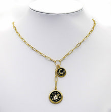 Load image into Gallery viewer, Thin Paperclip Drop Chain Necklace, sku#CL14N