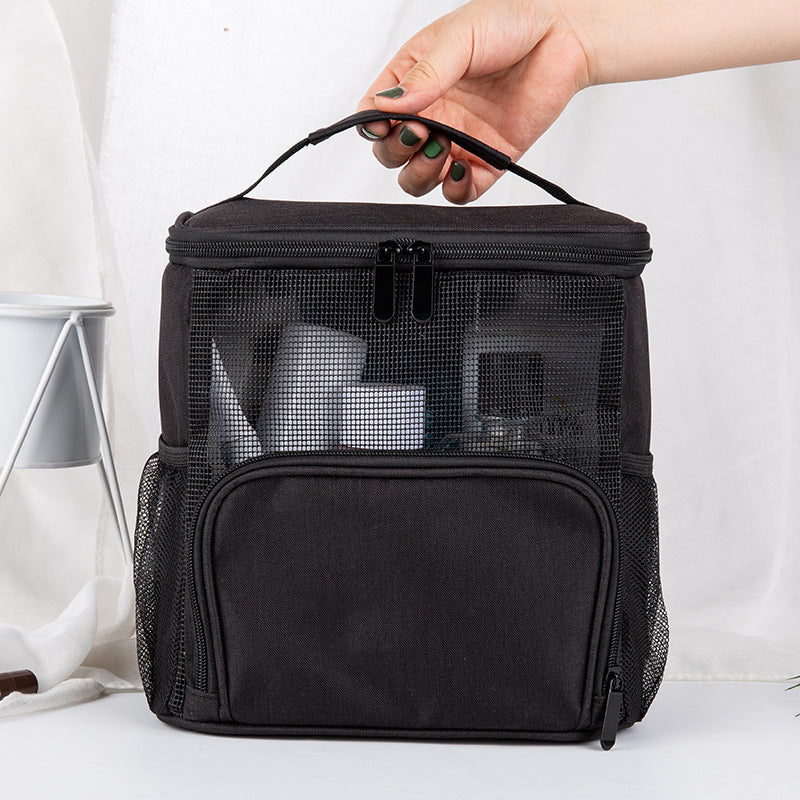 Portable Hanging Large-Capacity Toiletry Bag for Travel – Oxford Cloth Organizer