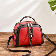 Load image into Gallery viewer, Womens Quilted Oval Crossbody Bag – Vintage Tote &amp; Shoulder Bag