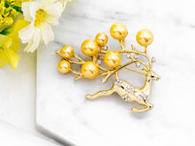 Load image into Gallery viewer, Pave Elk Brooch Jewelry, p40