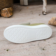 Load image into Gallery viewer, Women's Velcro Slip-On Sneakers | Thick Sole PU Leather Casual Shoes