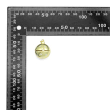 Load image into Gallery viewer, 3D Star Round Ball Charm Pendant, Sku#LK1141