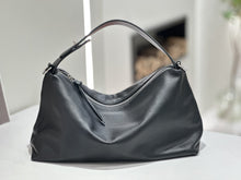 Load image into Gallery viewer, Genuine Leather Crossbody Tote Bag