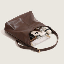 Load image into Gallery viewer, Women's PU Leather Underarm Shoulder Bag – Minimalist Casual Handbag